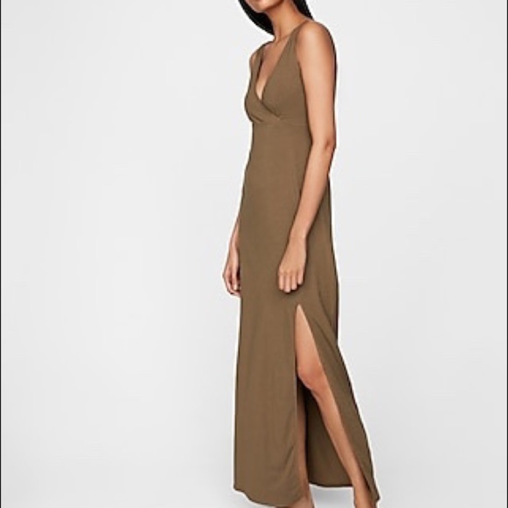 Express empire waist maxi dress